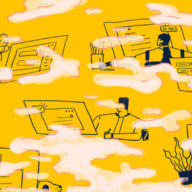 image of people communicating at work