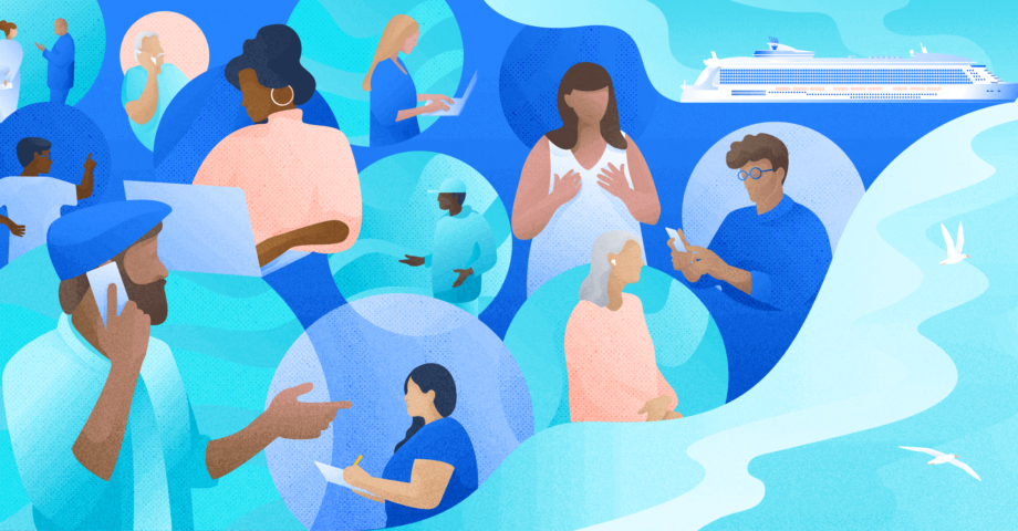 People demonstrating empathy in customer service